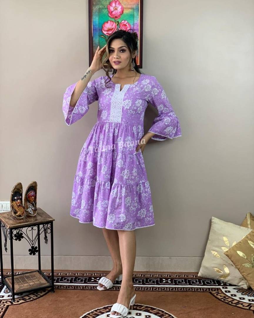 Cream Chiffon Dress at Rs 2250.00 | शिफॉन की पोशाक - Kasumi Creations,  Greater Noida | ID: 2849535667791